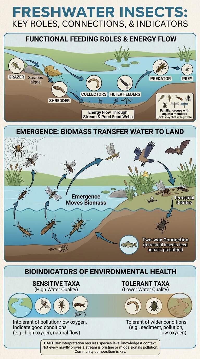Insects in Freshwater Ecosystems