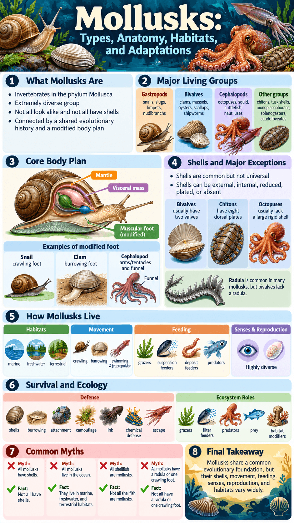 Mollusks