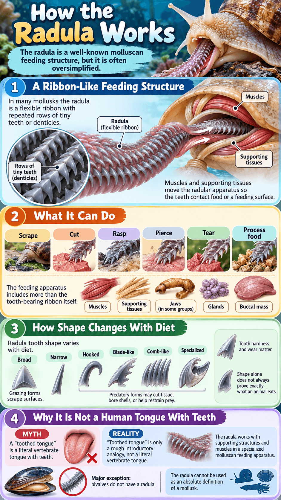 How the Radula Works