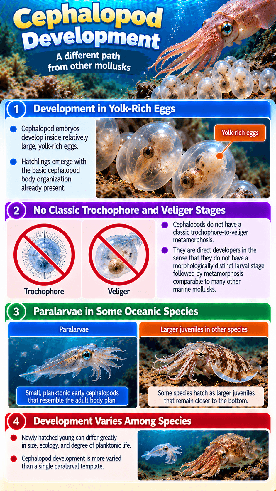 Cephalopod Development