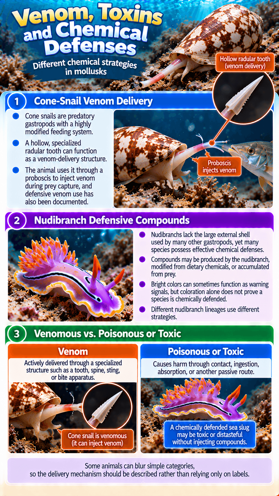 Venom, Toxins, and Chemical Defenses