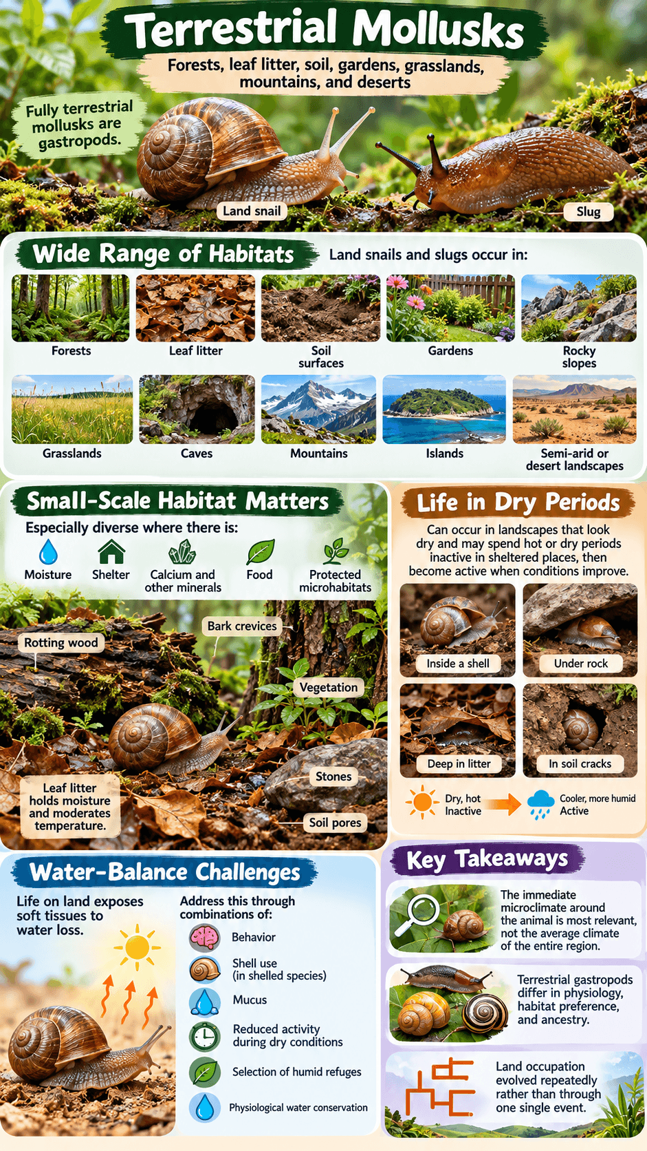 Terrestrial Mollusks