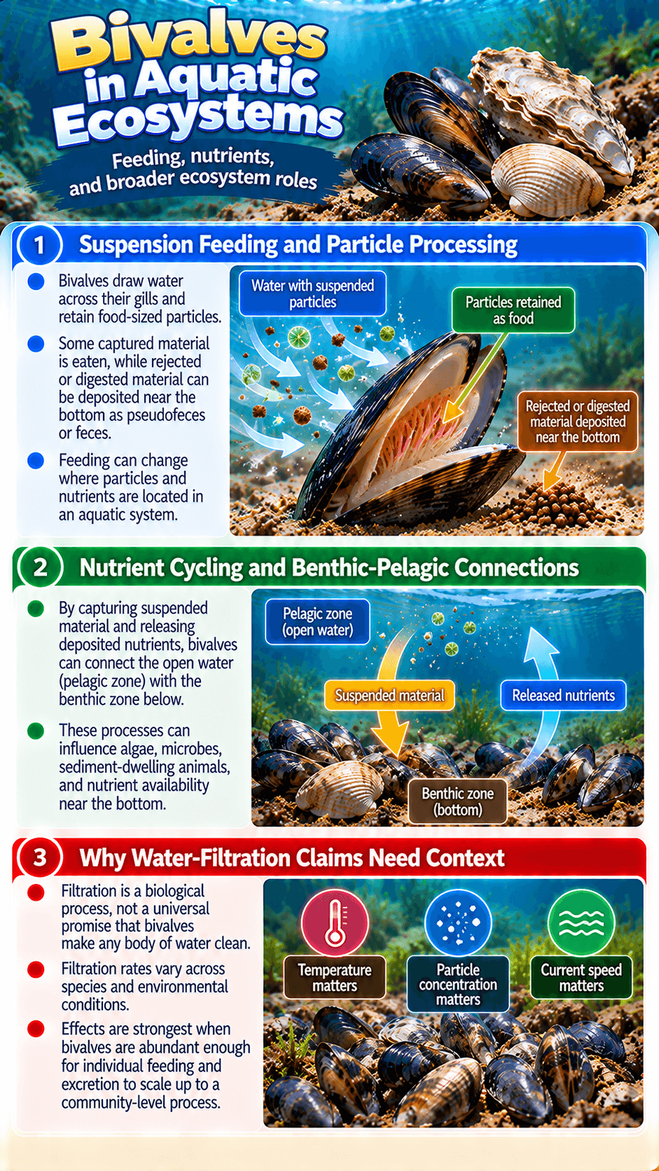 Bivalves in Aquatic Ecosystems