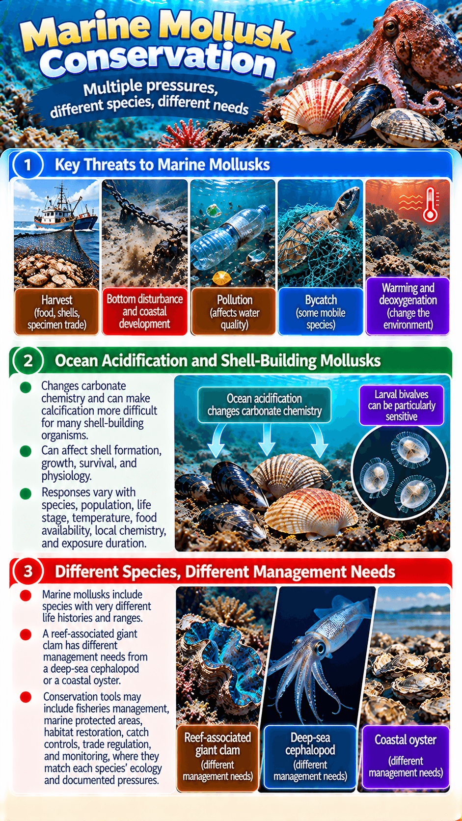 Marine Mollusk Conservation